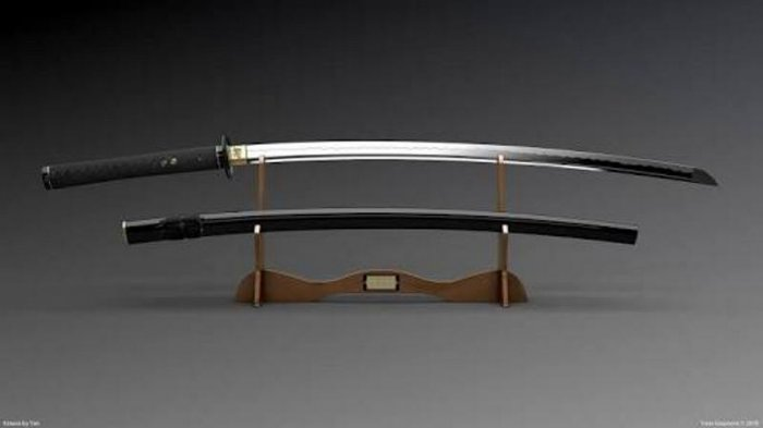 Membuat Pedang Samurai Dari Selembar Kertas
